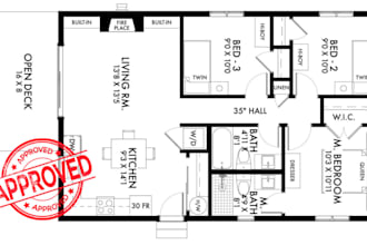 design your 2d floor plan, framing plan or foundation plan
