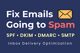 fix email deliverability, spf dkim dmarc SMTP issues