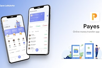 develop an online payment app, fintech app, wallet app, p2p money transfeer app