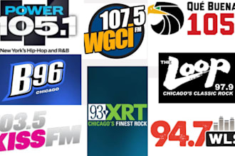 promote your music on top chicago urban radio stations