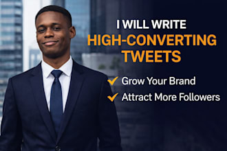 write engaging twitter posts and threads for your brand