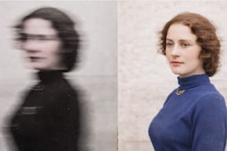 fix blurry image, restore, and colorize your old photo