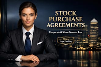 draft a professional corporate stock purchase agreement as a contract lawyer
