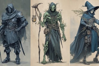 make fantasy characters or fantasy character
