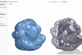 reverse engineer a parametic cad model, malware analysis, stl to step