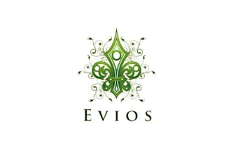 create consulting glamorous logo for evios spirits