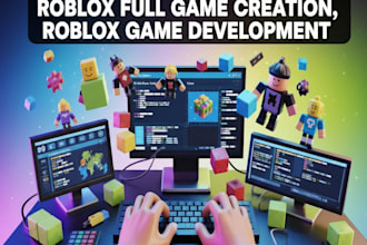 do roblox full game creation, roblox full game development,