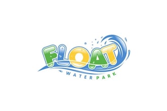 create powerful logo for an inflatable water park