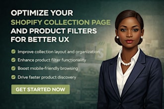 optimize shopify filters, collection page and boost UX