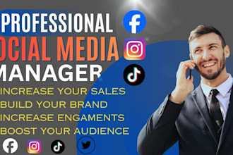 be your social media marketing manager for your busines