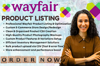 upload csvs on wayfair product listing wayfair optimization export products VA