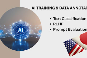 do english and japanese ai training and text data annotation
