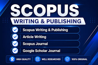 write and publish article on google scholar and q1 q2 q3 q4 scopus index journal