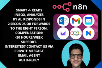 create an n8n email autoresponder agent with openai claude