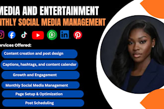 be your artist monthly media management and content creator
