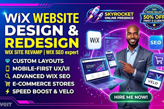 wix website redesign wix site revamp wix seo wix ecommerce responsive wix design