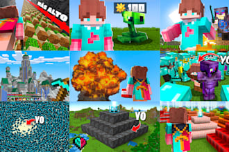do a great minecraft vanilla style thumbnail