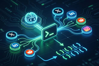 build a social media cli tool designed for ai agent workflows