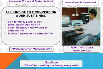 faster convert from pdf, scan, images file to excel and word