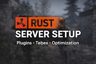 set up and configure your rust server with plugins