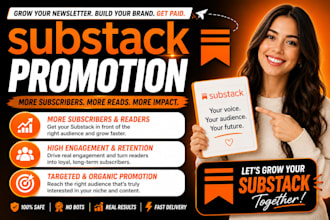 promote your substack page to gain active subscribers, link promotion, podcast