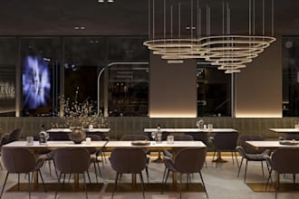 redesign modern restaurant,kitchen bar design,retail stor,interior bakery render