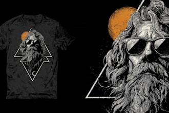 design illustration graphic for vintage retro t shirt