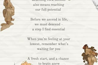 write an uplifting poem for you