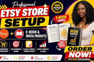 etsy digital product design canva ebook design ebook formatting etsy seo listing