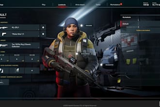 design game UI UX, hud, menus, animation for unreal engine or unity game