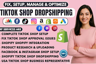 set up tiktok shop setup tik tok shop tiktok dropshipping USA tiktok shop expert