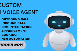 setup n8n ai voice calling agent docker receptionist twilio inboundoutbound call