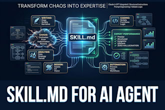 create a custom ai skill file to teach your ai agent any task or expertise
