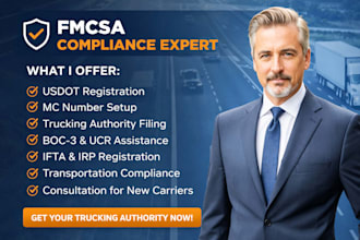 do fmcsa usdot mc number and trucking authority setup