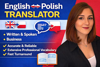 translate any text from english to polish