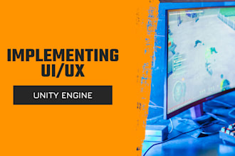 implement UI UX for you in unity engine