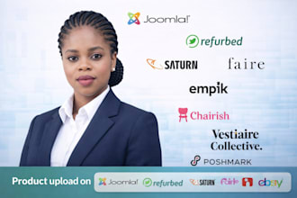 product upload on joomla refurbed saturn faire empik chairish vestiaire poshmark