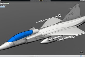 design custom aircraft in cad