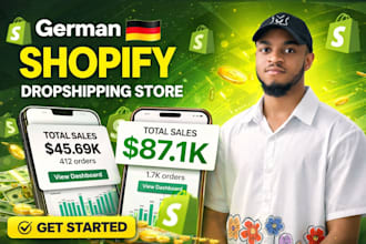 build shopify store shopify dropshipping shop erstellen lassen deutschland
