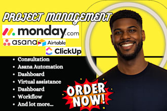 do asana automation consultation monday crm clickup airtable client portal softr