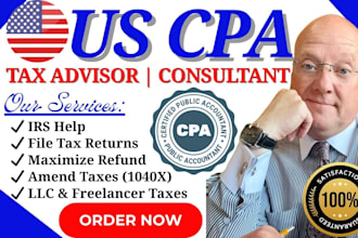 be your trusted US tax advisor and financial consultant, CPA lawyer legal advice