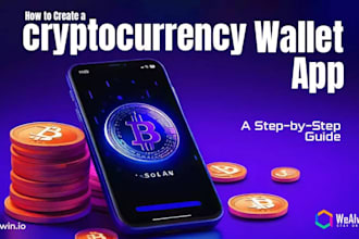 build your crypto tracker app, website, game, blockchain app, crypto wallet app