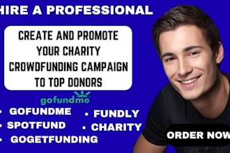 promote medical gofundme charity fundraiser  crowdfunding campaign