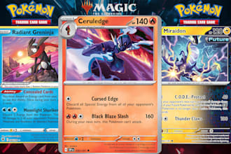 do card game design for tcg, pokemon, mtg, tarot, zodiac, game art and playmat,