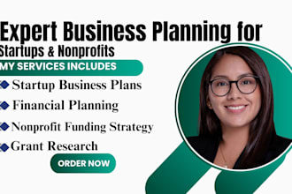 write business plan for startups, grant research financial plan nonprofits grant