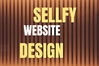 do sellfy website design and redesign sellfy store design