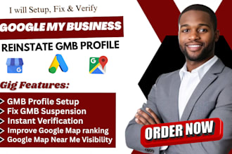 reinstate suspended google business profile, fix gmb, fix deactivated gmb