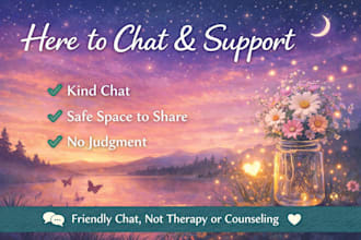 chat with you and respond with care and understanding