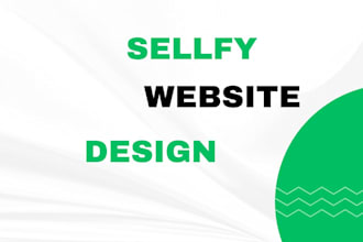 do sellfy website design and redesign