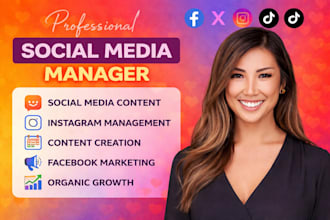 social media marketing manager social media content creator social media manager